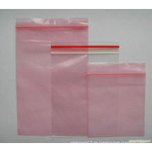 Plástico / LDPE / Poly Ziplock Bolsa / Bolsa Reutilizable